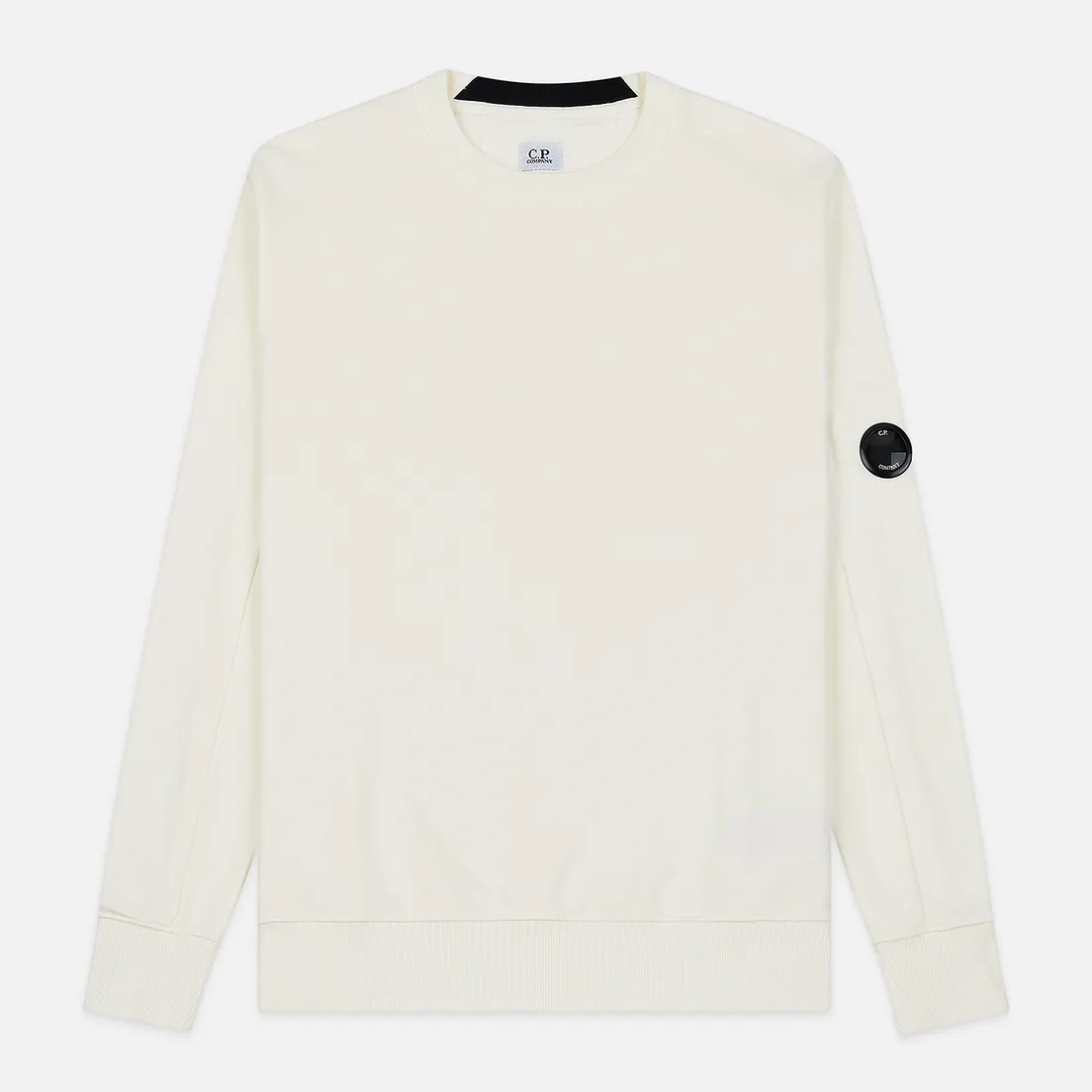 C.P. Company Мужская толстовка Light Fleece Arm Lens Crew Neck