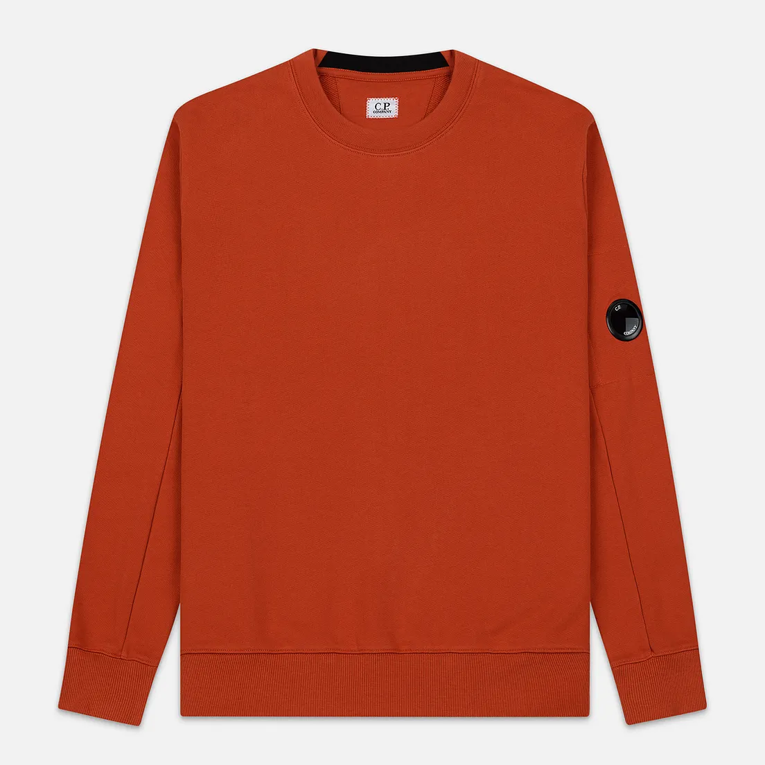 C.P. Company Мужская толстовка Light Fleece Arm Lens Crew Neck