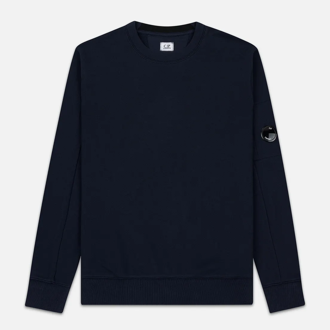 C.P. Company Мужская толстовка Light Fleece Arm Lens Crew Neck