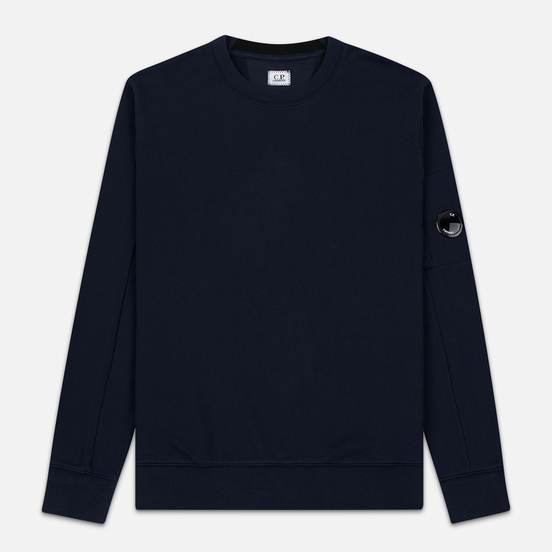 Мужская толстовка C.P. Company Light Fleece Arm Lens Crew Neck Total Eclipse