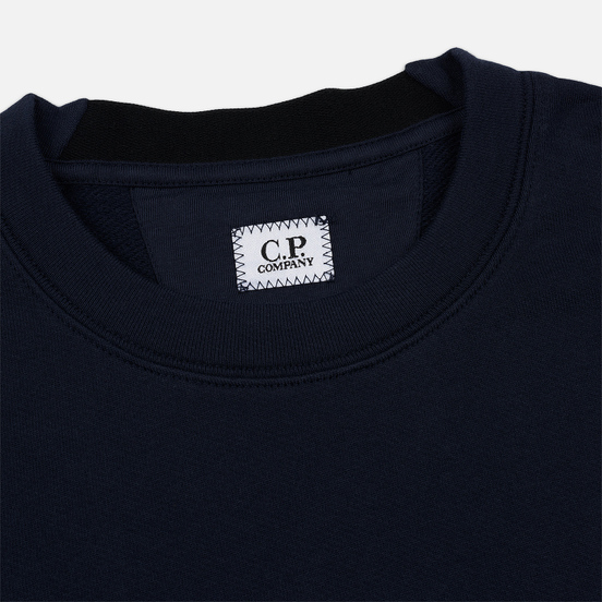 Мужская толстовка C.P. Company Light Fleece Arm Lens Crew Neck Total Eclipse