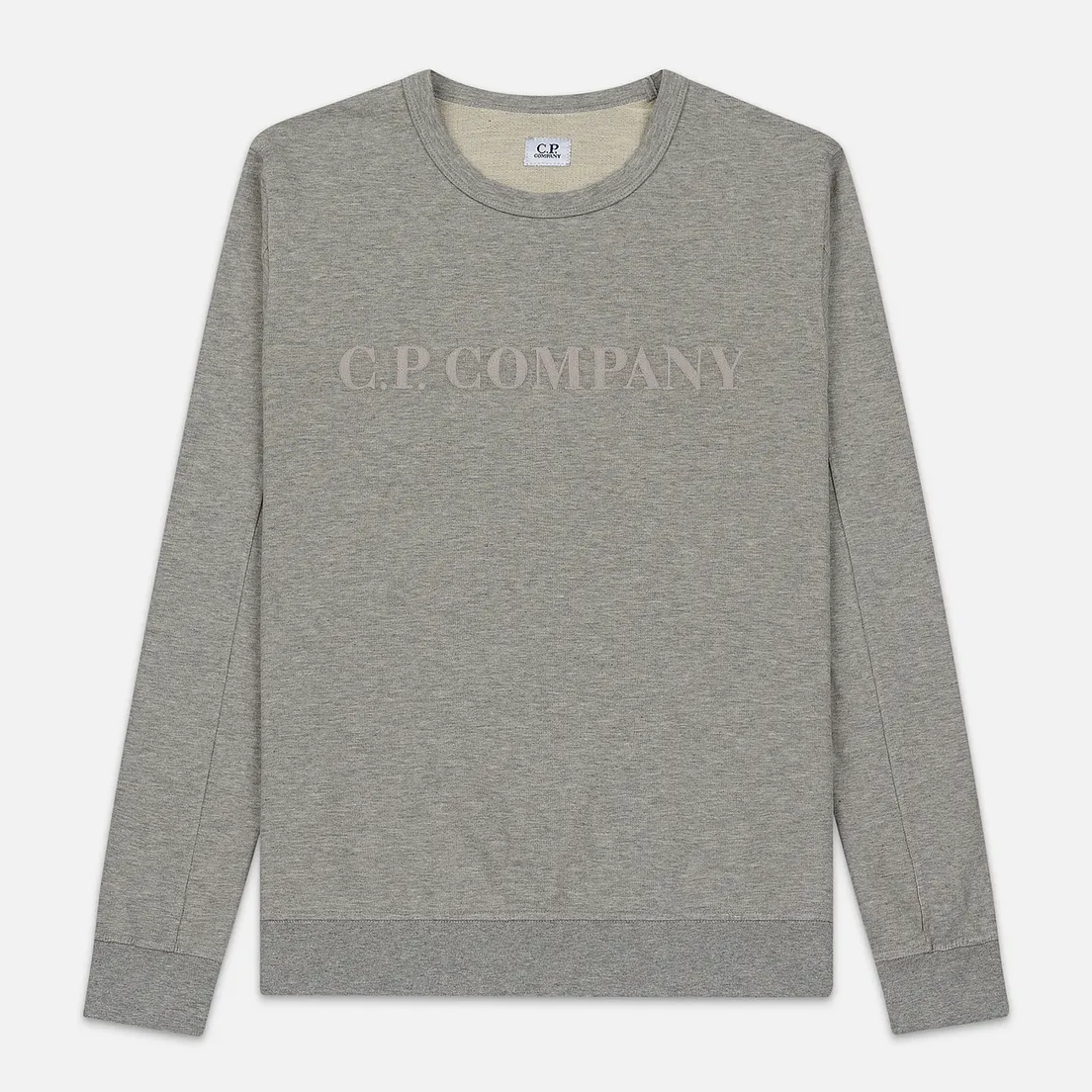 C.P. Company Мужская толстовка Straight Logo Crew Neck