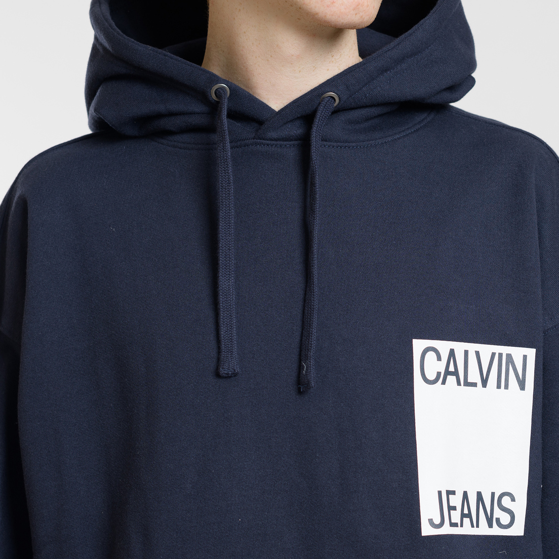 Calvin Klein Jeans Мужская толстовка Chest Hoodie