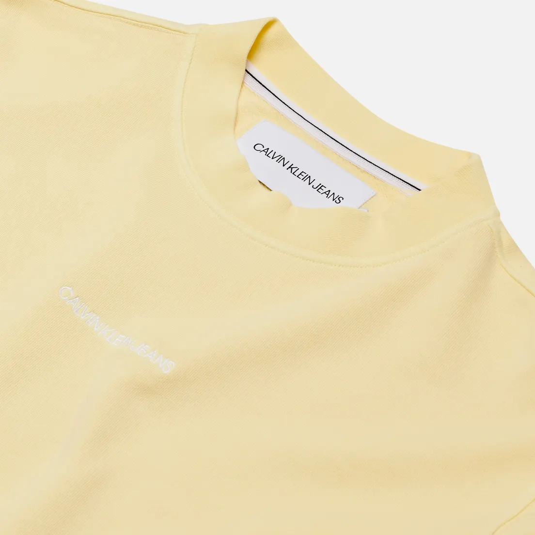 Calvin Klein Jeans Мужская толстовка Embroidered Logo Crew