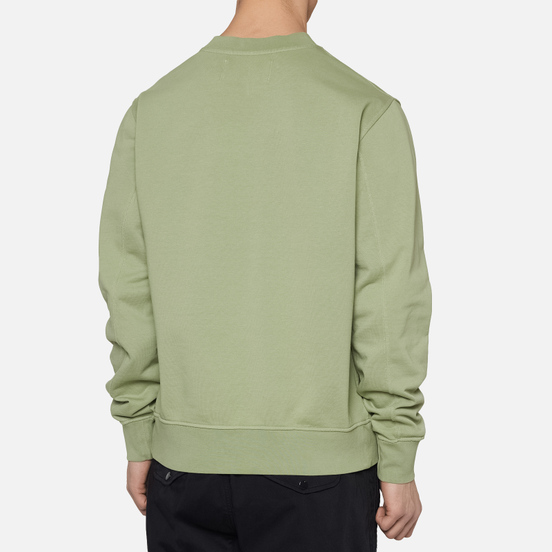 Мужская толстовка Calvin Klein Jeans Embroidered Logo Crew Sage Green