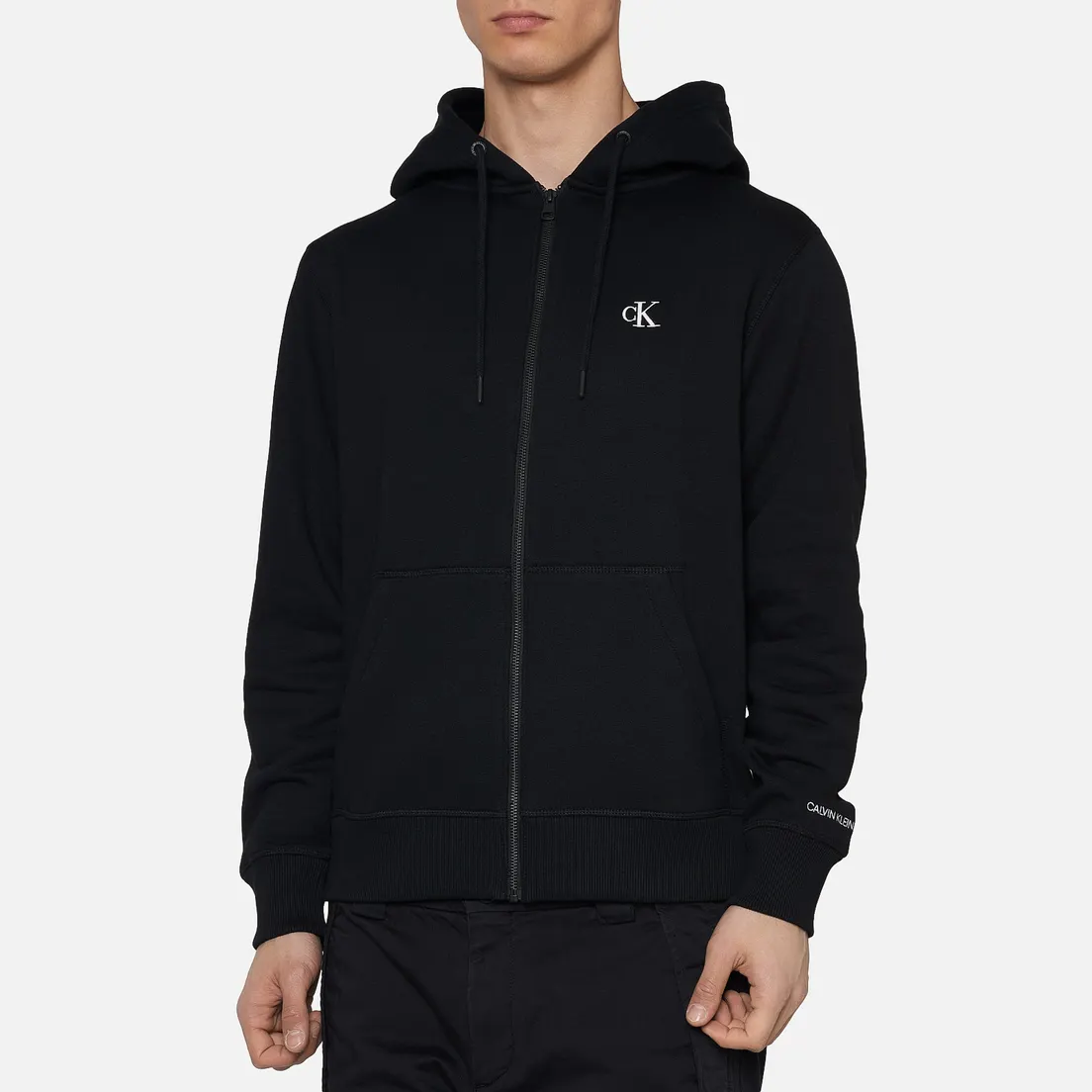 Calvin Klein Jeans Мужская толстовка Essential Zip Hoodie
