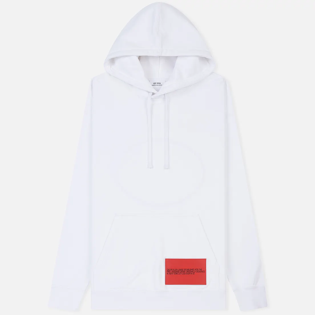 Calvin Klein Jeans Est. 1978 Мужская толстовка Back Modernist Graphic Hoodie