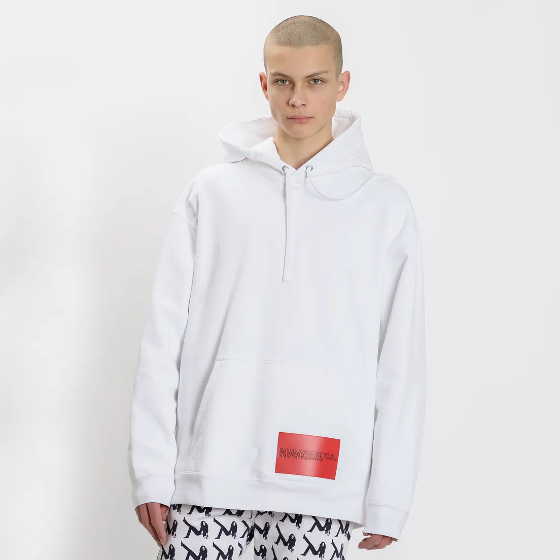Calvin Klein Jeans Est. 1978 Мужская толстовка Back Modernist Graphic Hoodie