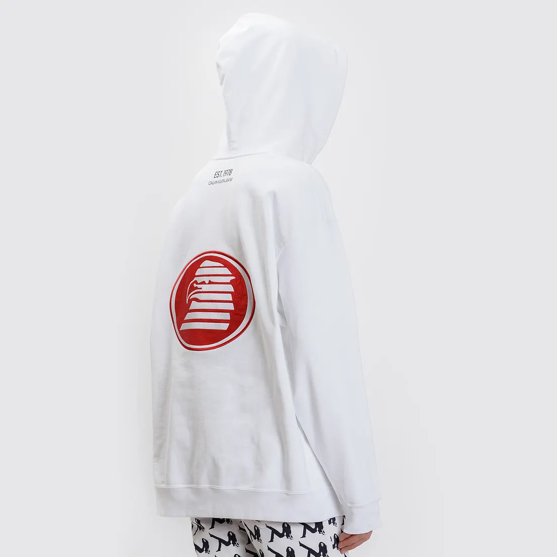 Calvin Klein Jeans Est. 1978 Мужская толстовка Back Modernist Graphic Hoodie