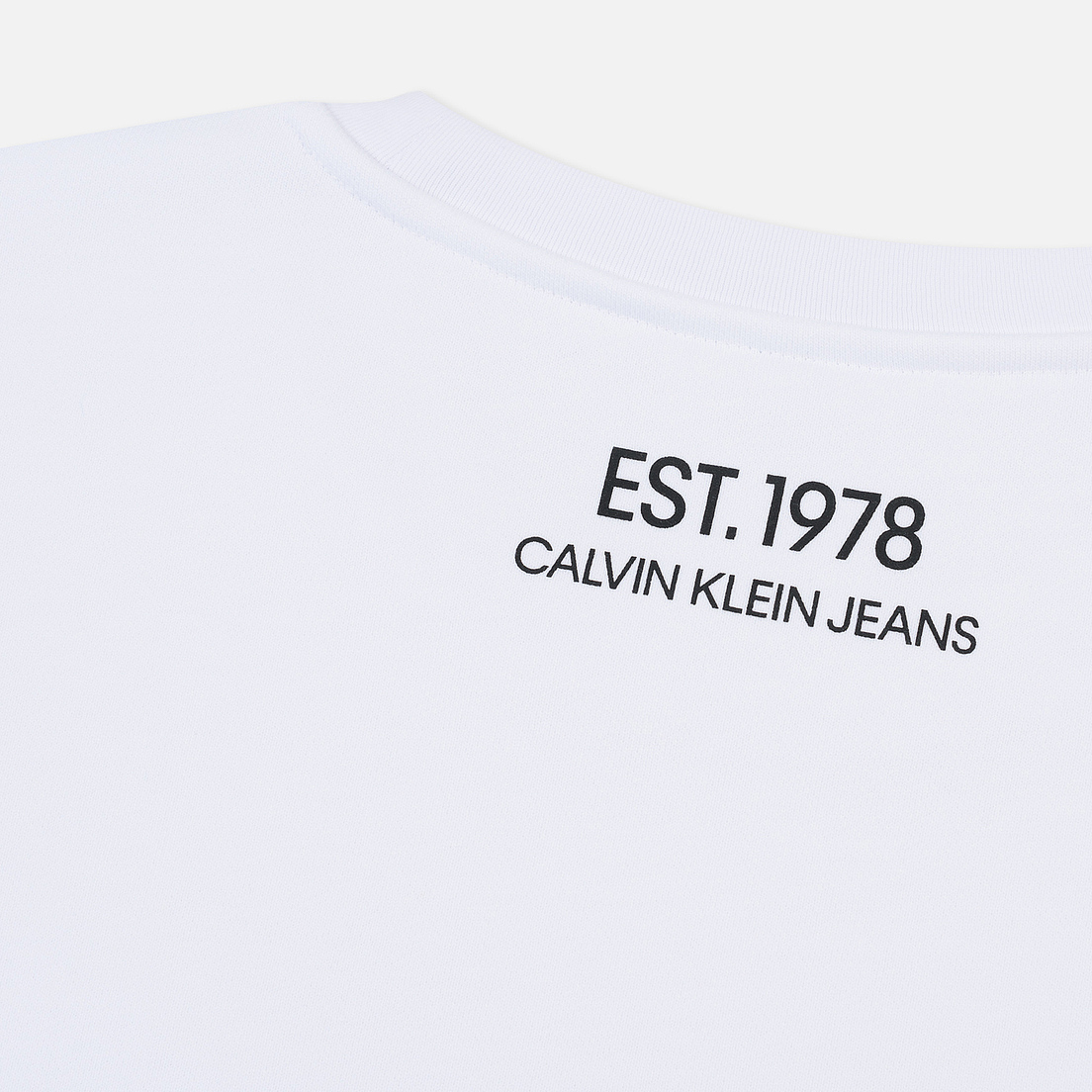Calvin Klein Jeans Est. 1978 Мужская толстовка Icon Embroidery Crew Neck