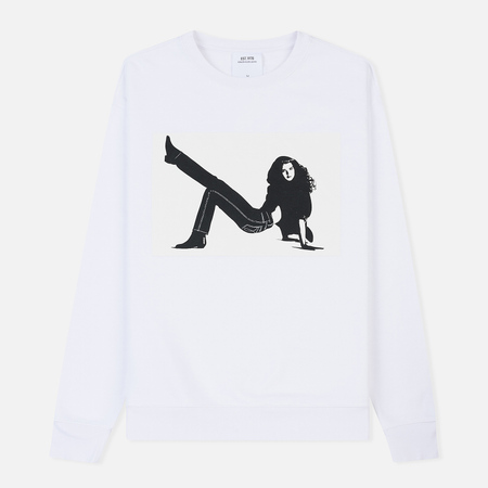 Мужская толстовка Calvin Klein Jeans Est. 1978 Icon Print Crew Neck Bright White