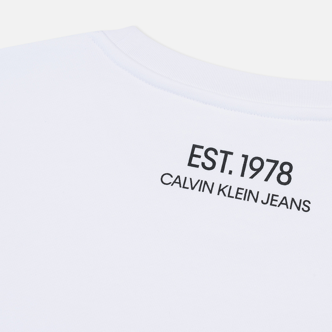 Calvin Klein Jeans Est. 1978 Мужская толстовка Icon Print Crew Neck
