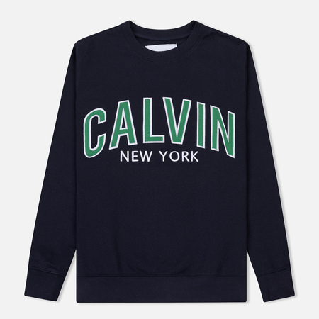 Мужская толстовка Calvin Klein Jeans Graphic Crew Neck Night Sky/Racing Red