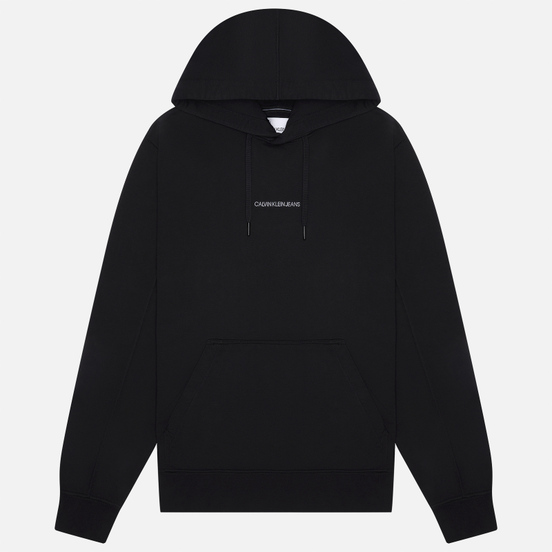 Мужская толстовка Calvin Klein Jeans Instit Chest Logo Hoodie Black