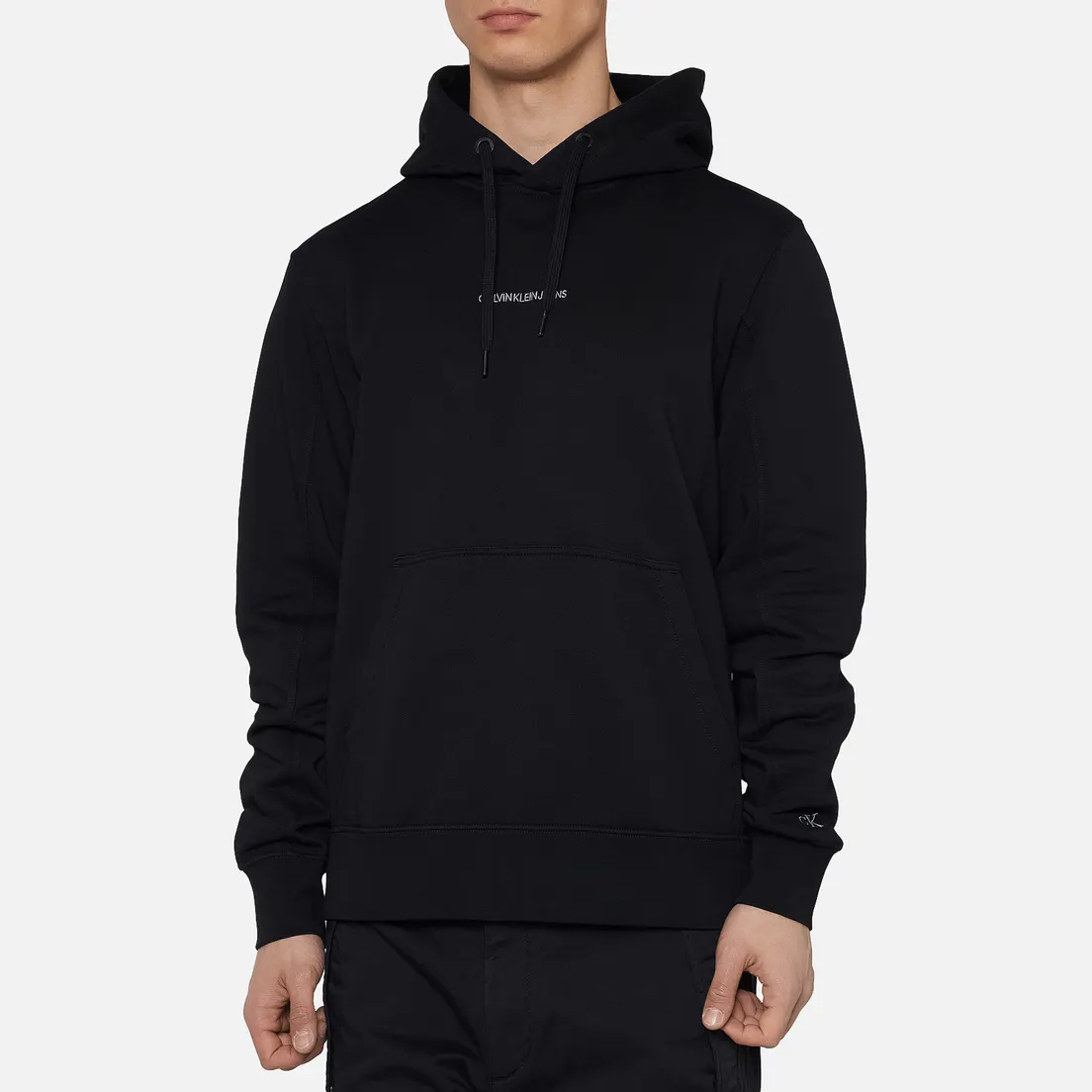 Calvin Klein Jeans Мужская толстовка Instit Chest Logo Hoodie