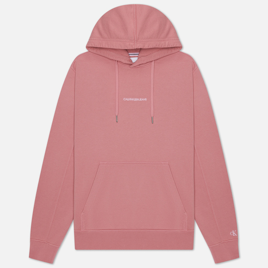 Мужская толстовка Calvin Klein Jeans Instit Chest Logo Hoodie Brandied Apricot