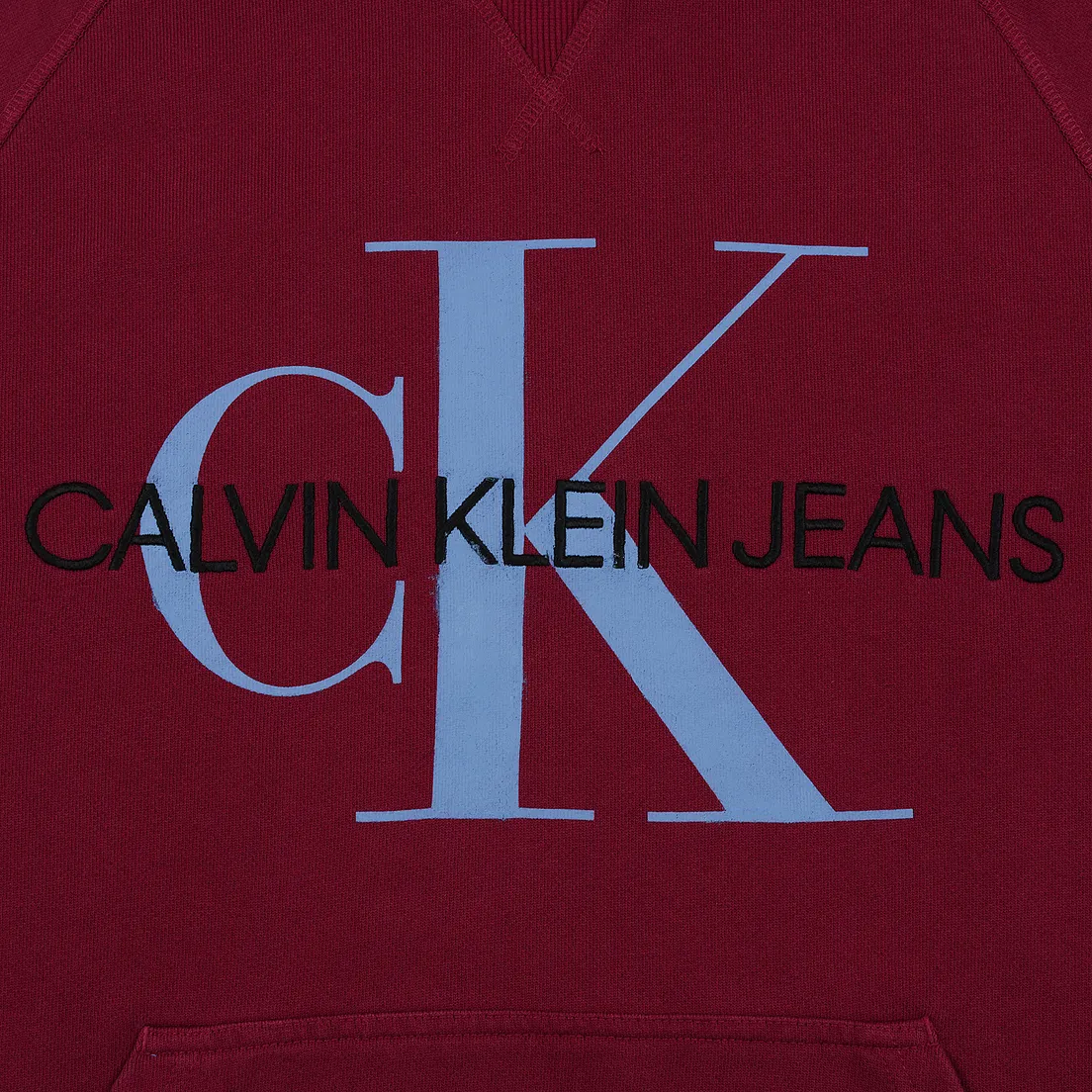 Calvin Klein Jeans Мужская толстовка Monogram Logo Hoodie