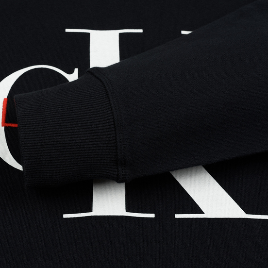 Мужская толстовка Calvin Klein Jeans Monogram Logo Hoodie Black