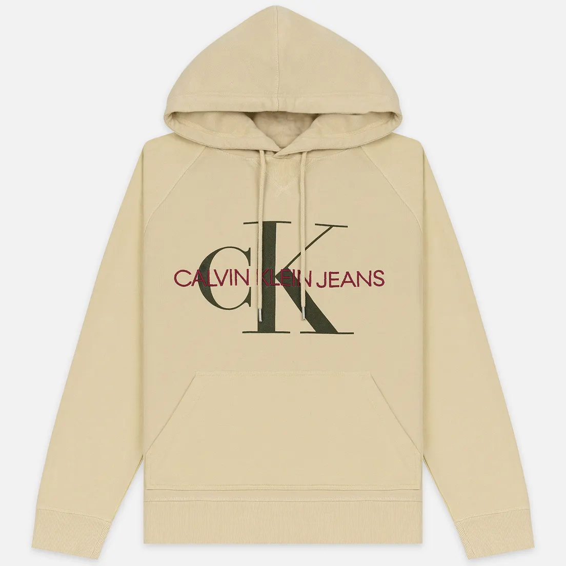 Calvin Klein Jeans Мужская толстовка Monogram Logo Hoodie