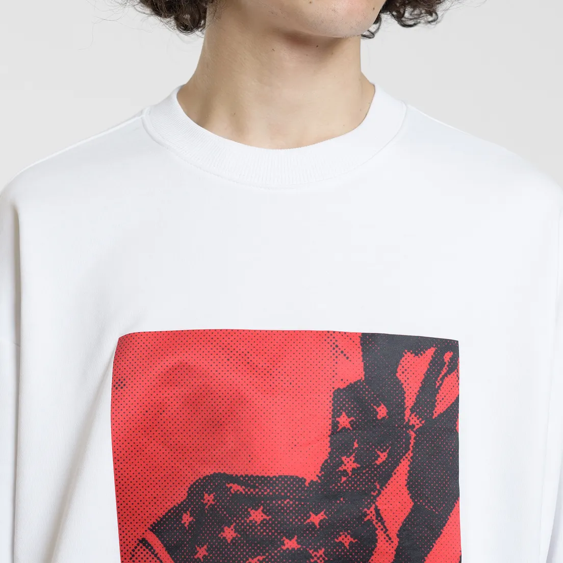 Calvin Klein Jeans Мужская толстовка USA Flag Printed Logo