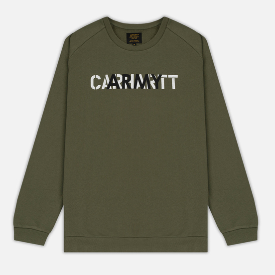 Мужская толстовка Carhartt WIP CA Training Rover Green/Multicolor