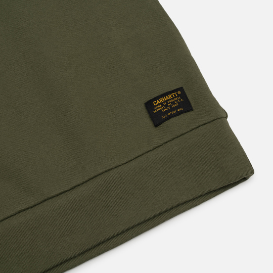 Мужская толстовка Carhartt WIP CA Training Rover Green/Multicolor