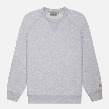 Мужская толстовка Carhartt WIP Chase 13 Oz, цвет серый, размер XL