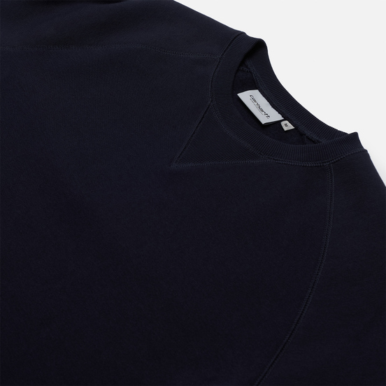 Мужская толстовка Carhartt WIP Chase 13 Oz Dark Navy/Gold