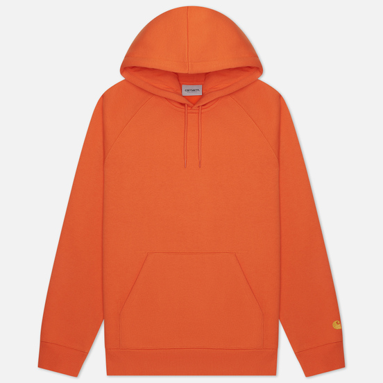 Мужская толстовка Carhartt WIP Chase 13 Oz Hooded Clockwork/Gold