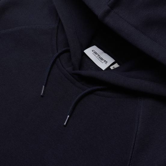 Мужская толстовка Carhartt WIP Chase 13 Oz Hooded Dark Navy/Gold