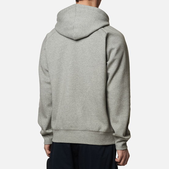 Мужская толстовка Carhartt WIP Chase 13 Oz Hooded Grey Heather/Gold