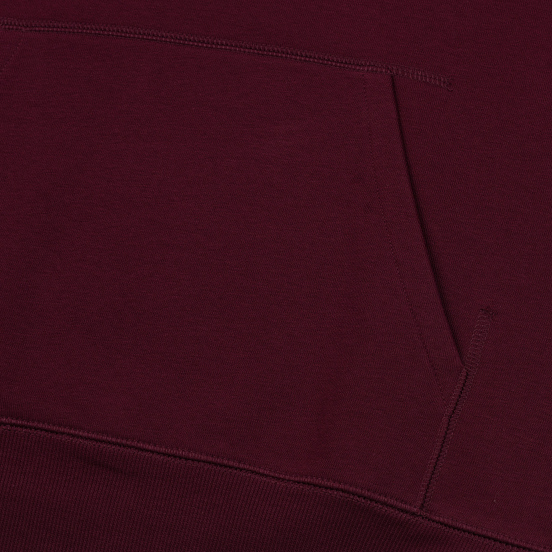 Мужская толстовка Carhartt WIP Chase 13 Oz Hooded Merlot/Gold