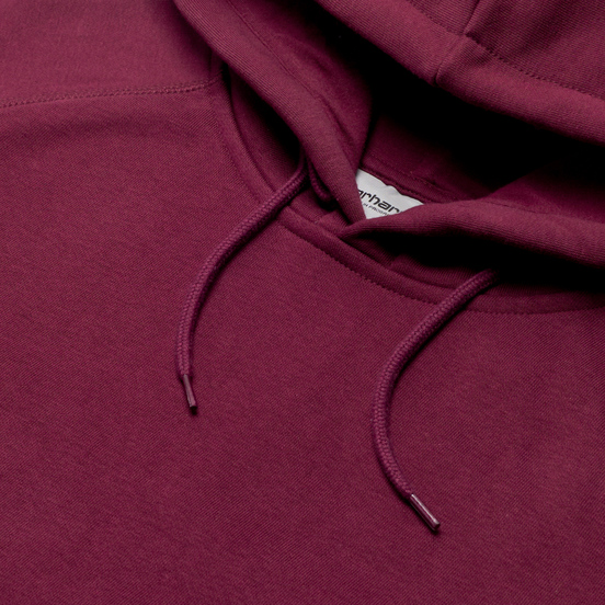 Мужская толстовка Carhartt WIP Chase 13 Oz Hooded Shiraz/Gold