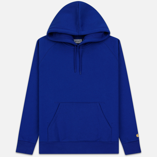 Мужская толстовка Carhartt WIP Chase 13 Oz Hooded Thunder Blue/Gold