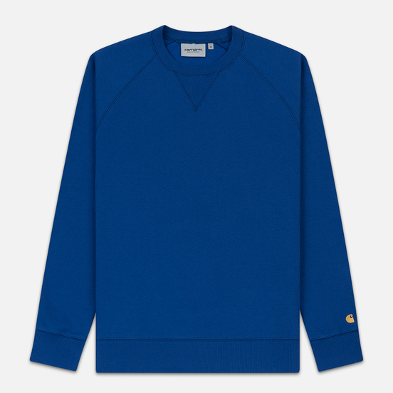 Мужская толстовка Carhartt WIP Chase 13 Oz Submarine/Gold