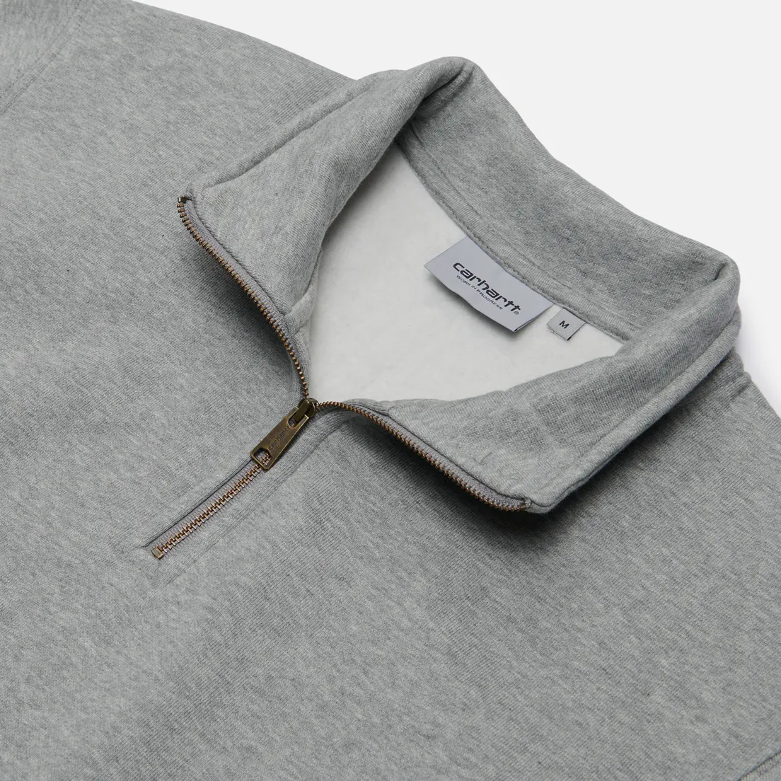 Carhartt WIP Мужская толстовка Chase Neck Zip 13 Oz