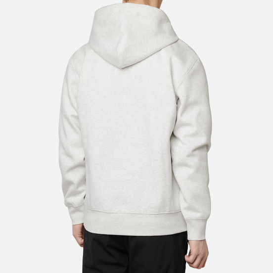 Мужская толстовка Carhartt WIP District Hooded 13 Oz Ash Heather/Shiraz