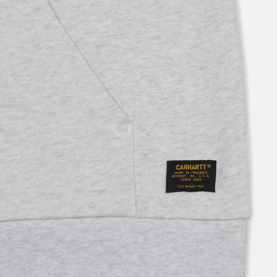 Мужская толстовка Carhartt WIP Hooded CA Training Ash Heather/Multicolor