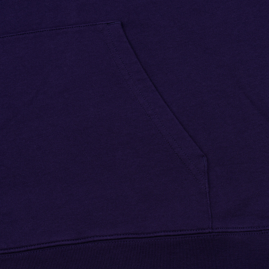 Мужская толстовка Carhartt WIP Hooded College 9.4 Oz Royal Violet/White