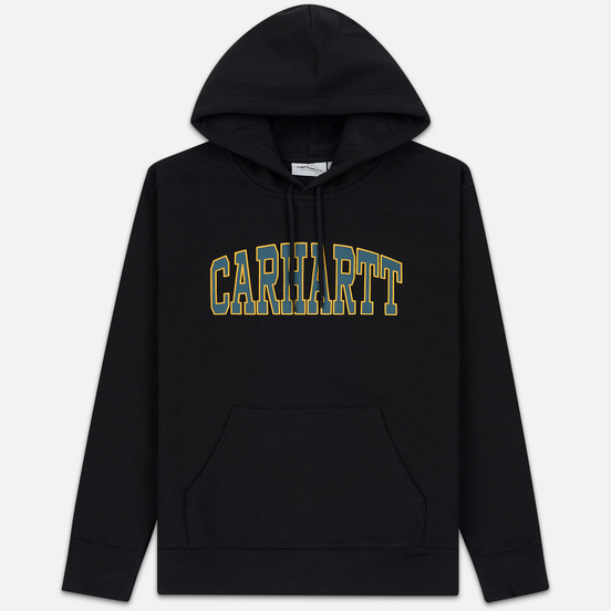 Мужская толстовка Carhartt WIP Hooded Theory 13 Oz Black
