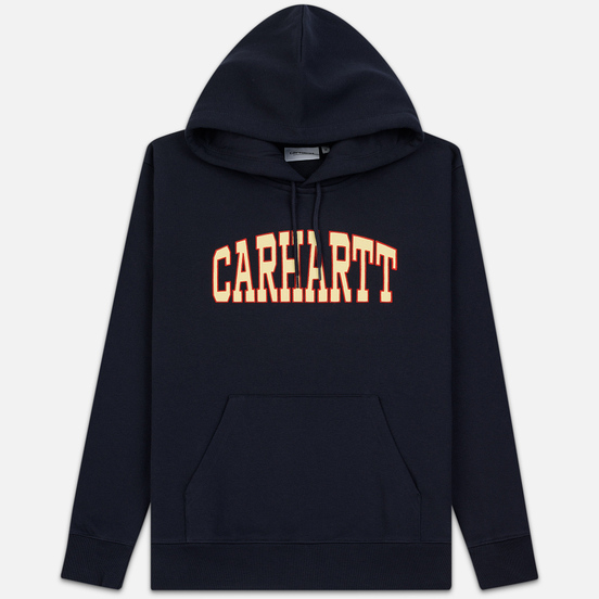 Мужская толстовка Carhartt WIP Hooded Theory 13 Oz Dark Navy