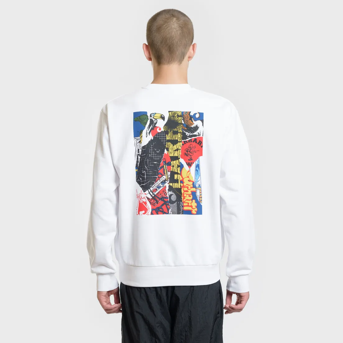 Carhartt WIP Мужская толстовка Patchwork 13 Oz