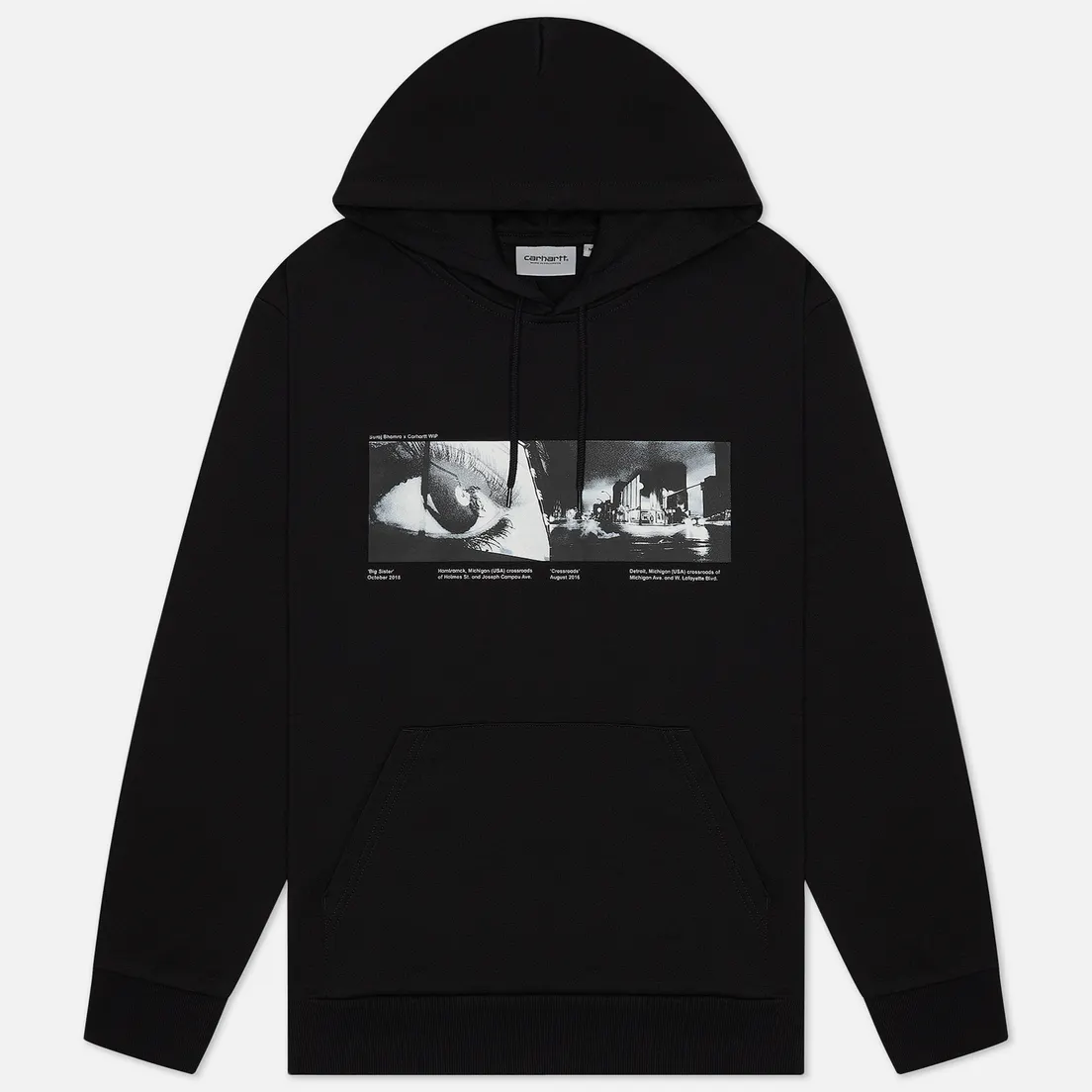 Carhartt WIP Мужская толстовка Suraj Bhamra Crossroads Hoodie 13 Oz