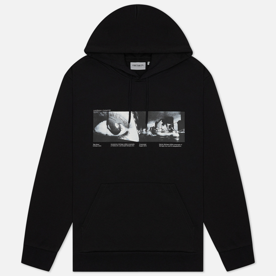 Мужская толстовка Carhartt WIP Suraj Bhamra Crossroads Hoodie 13 Oz Black