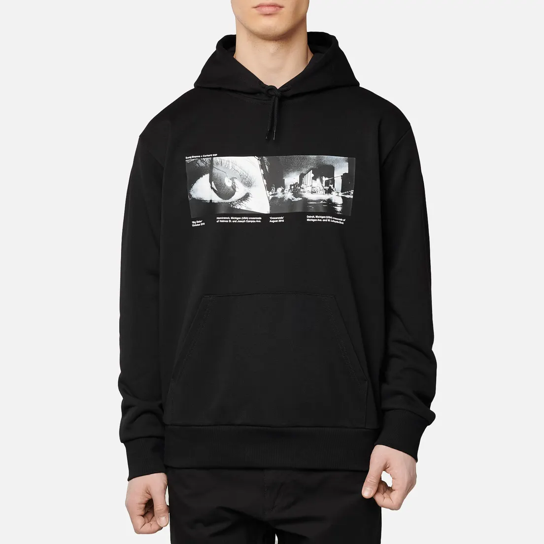 Carhartt WIP Мужская толстовка Suraj Bhamra Crossroads Hoodie 13 Oz