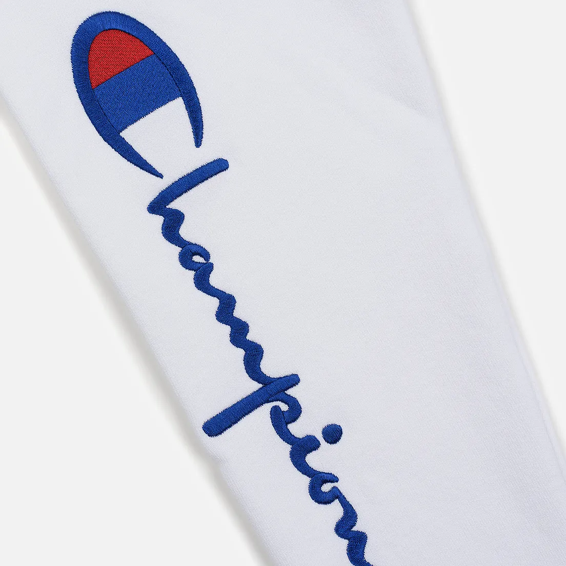 Champion Reverse Weave Мужская толстовка Big Script Arm Hooded