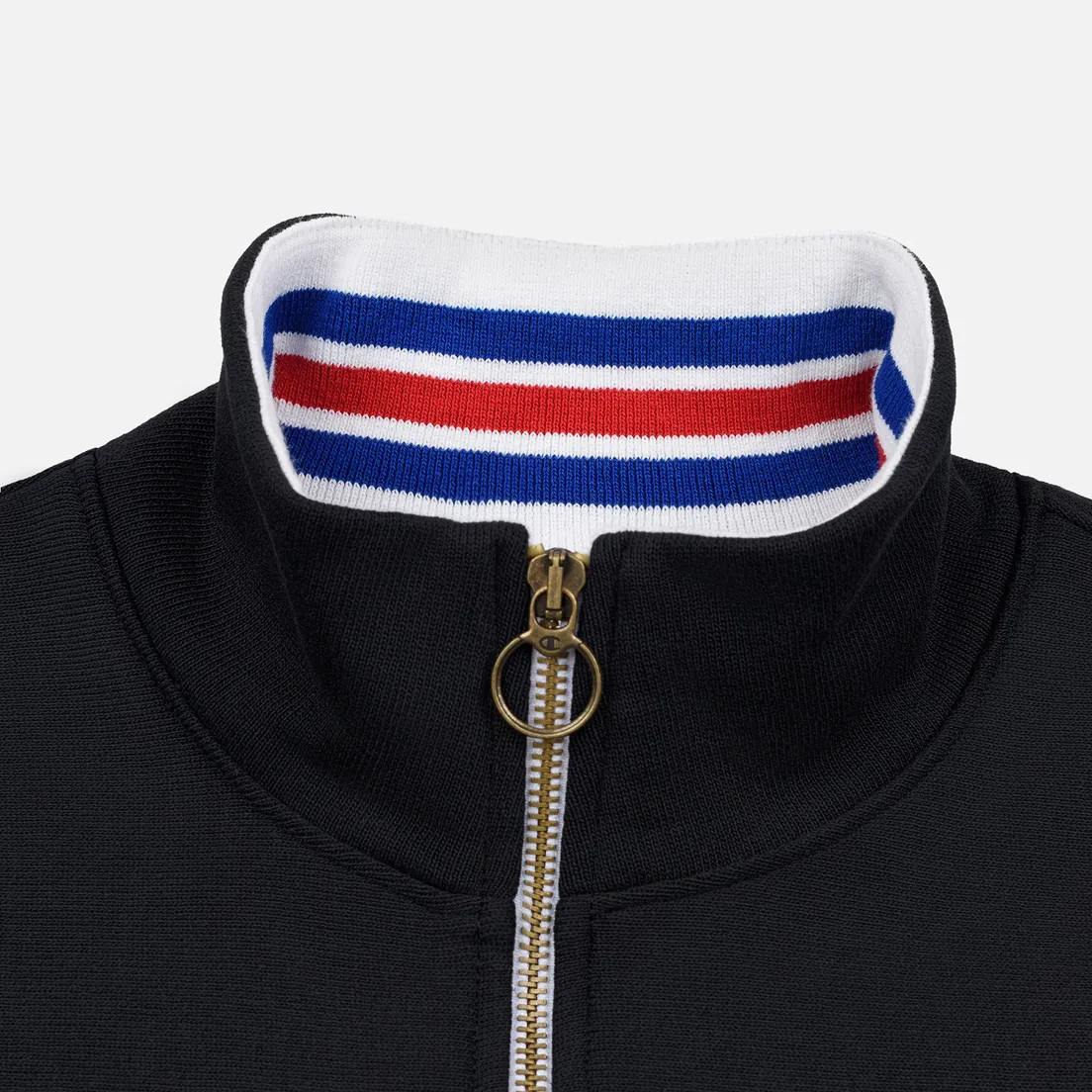 Champion Reverse Weave Мужская толстовка Big Script Block Half Zip