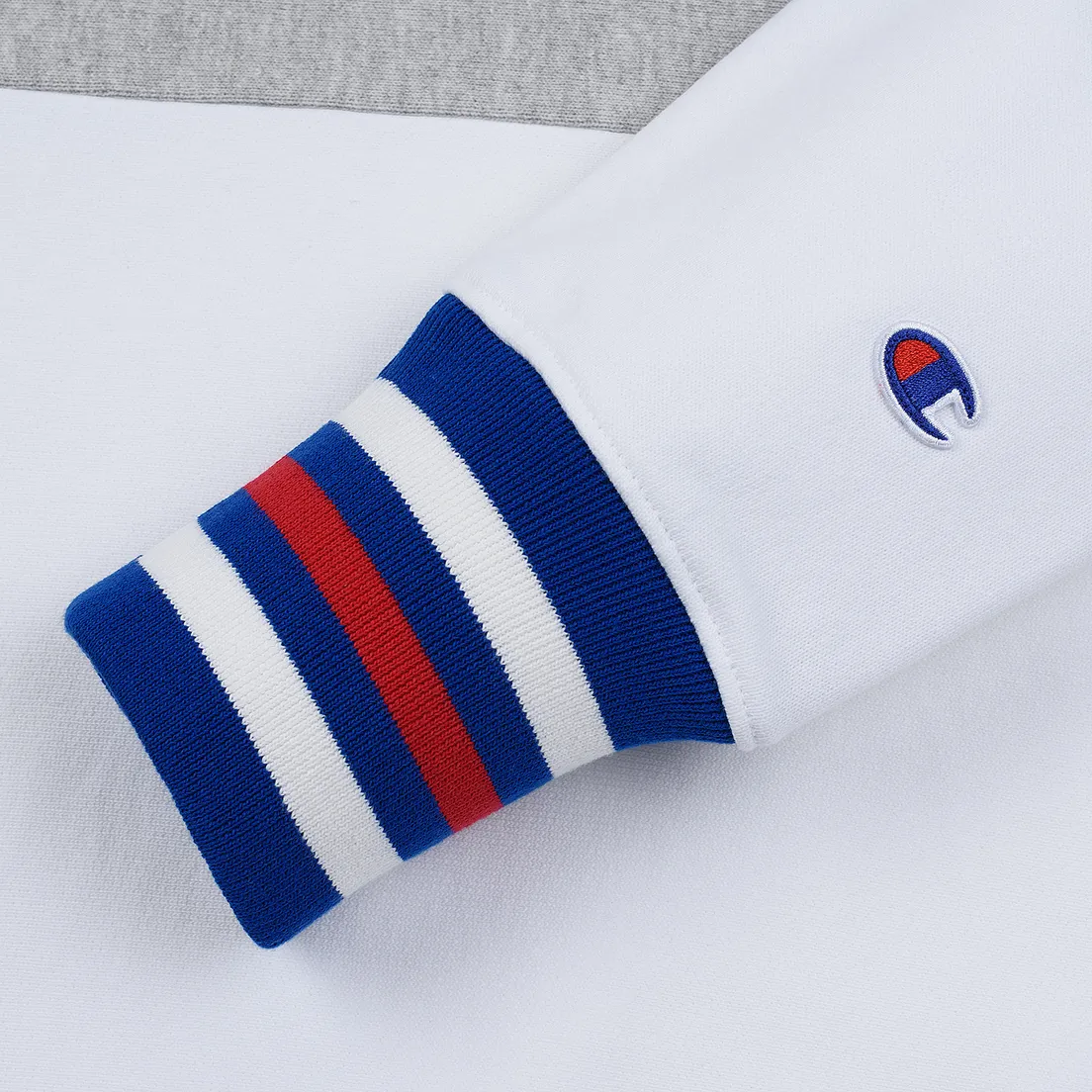 Champion Reverse Weave Мужская толстовка Big Script Block Half Zip