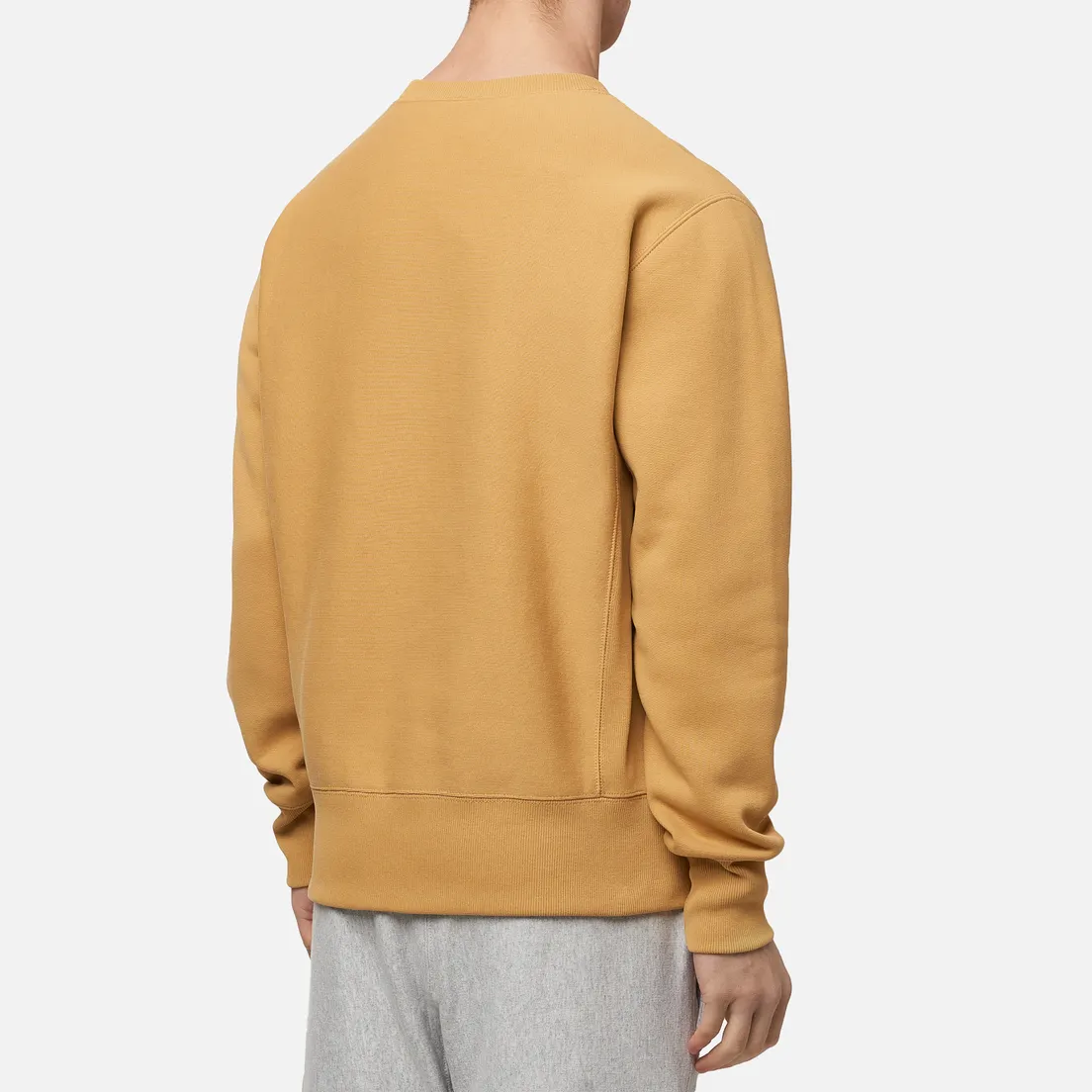 Champion Reverse Weave Мужская толстовка Big Script Crew Neck