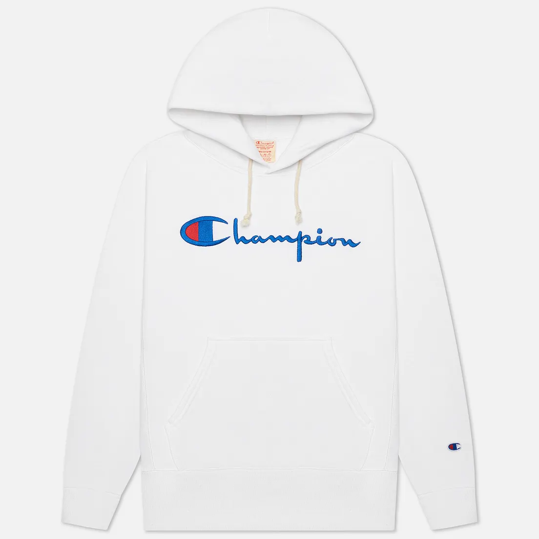 Champion Reverse Weave Мужская толстовка Big Script Hoodie
